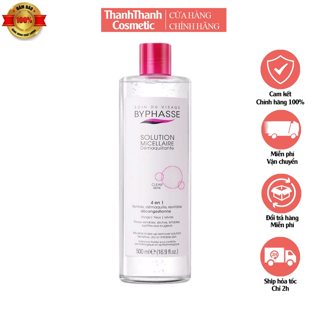 Nước Tẩy Trang Byphasse Micellar Make-up Remover Solution 500ml