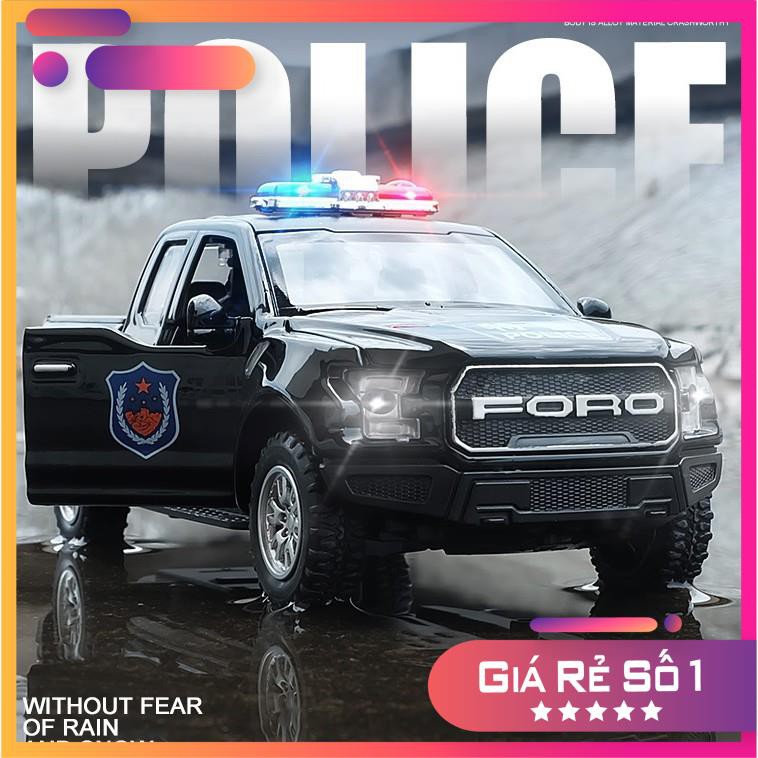 Mô hình Ford F150 cảnh sát 1:32