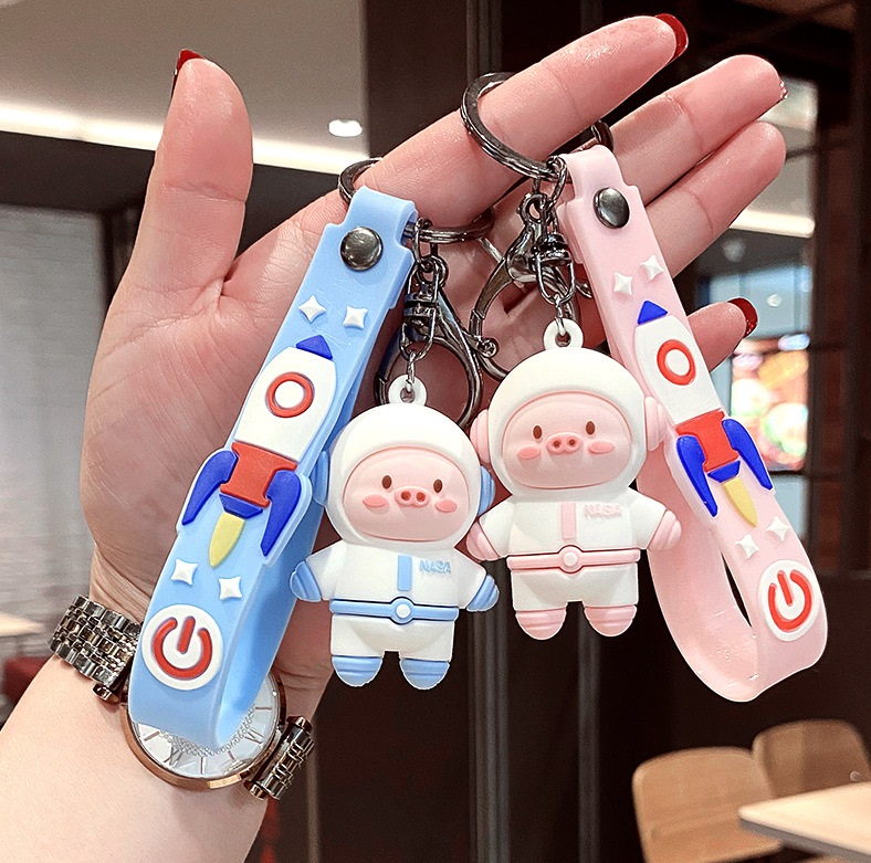 [HCM]Móc Khóa Heo Phi Hành Gia