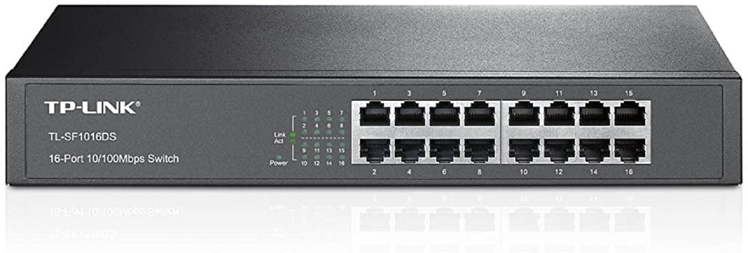 Switch tp-link tl-sf1016ds 16 port