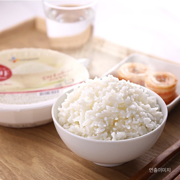 Thương hiệu CJ Hàn Quốc: cơm Trắng Hetbahn ăn liền (hộp 210g)