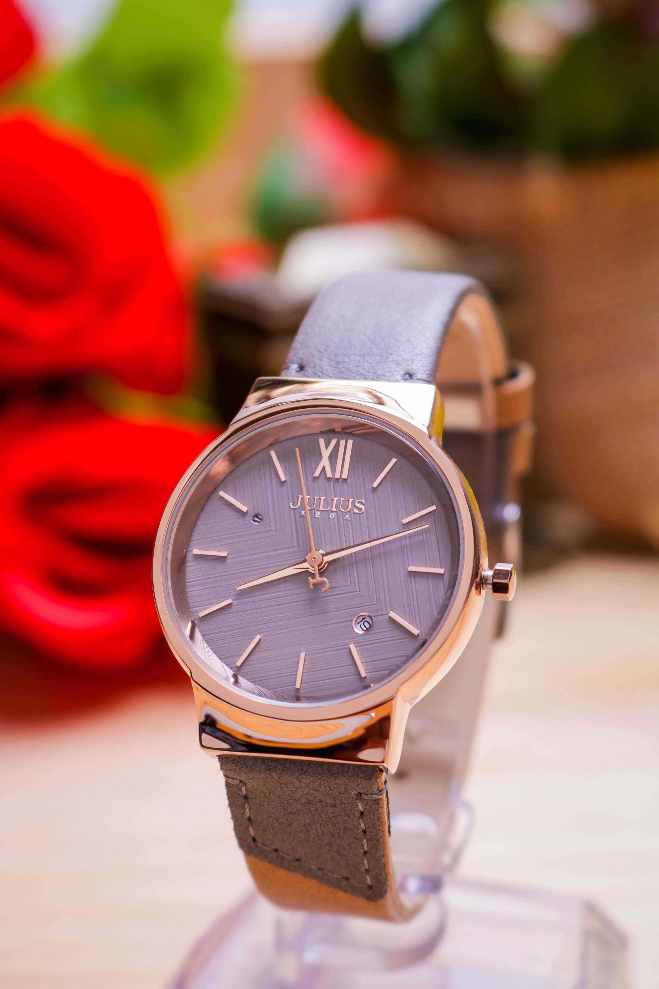 Đồng hồ nữ Julius Hàn Quốc Ja-1181 dây da (nhiều màu)