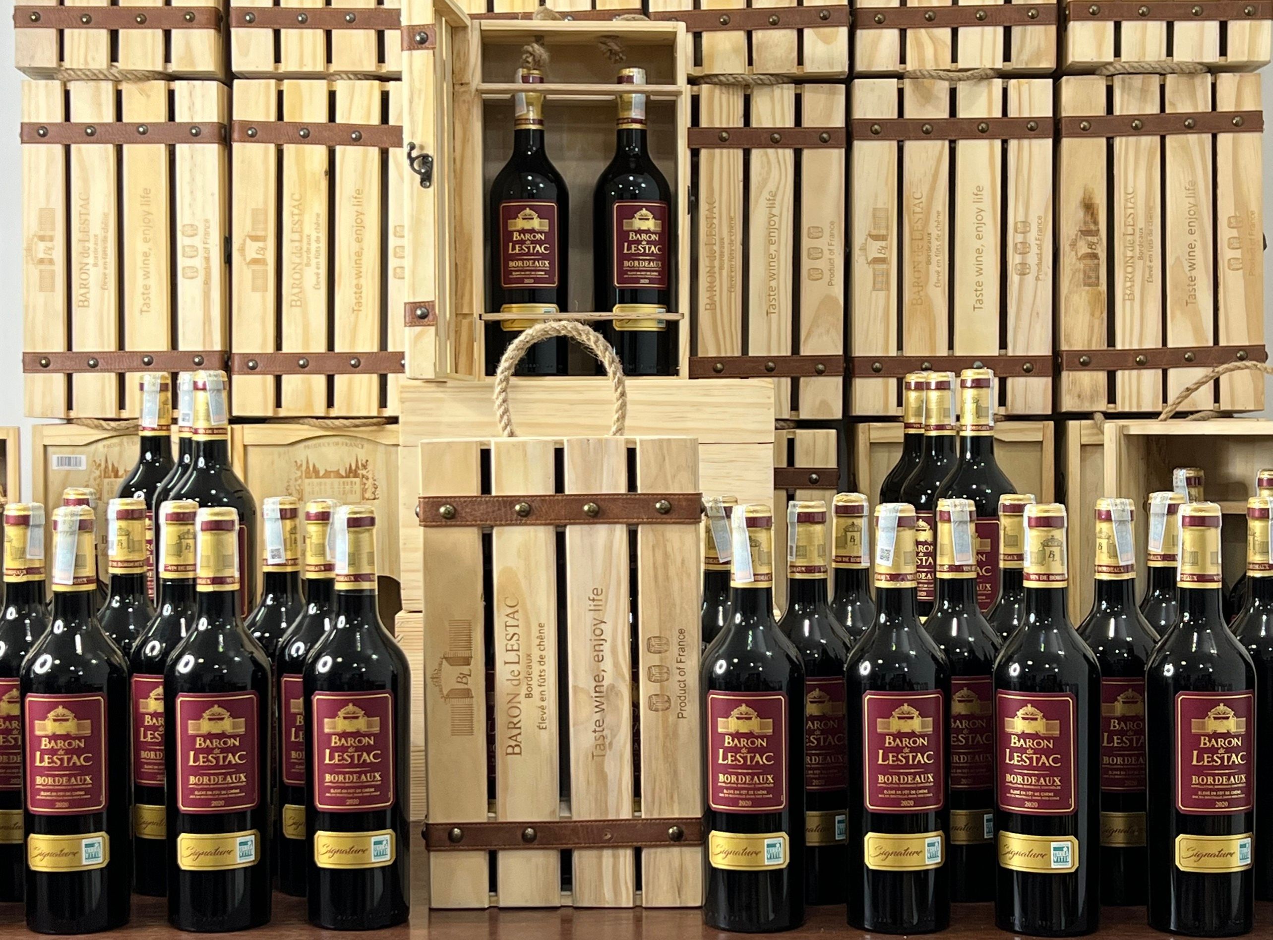 Rượu vang đỏ Baron De Lestac Bordeaux Signature