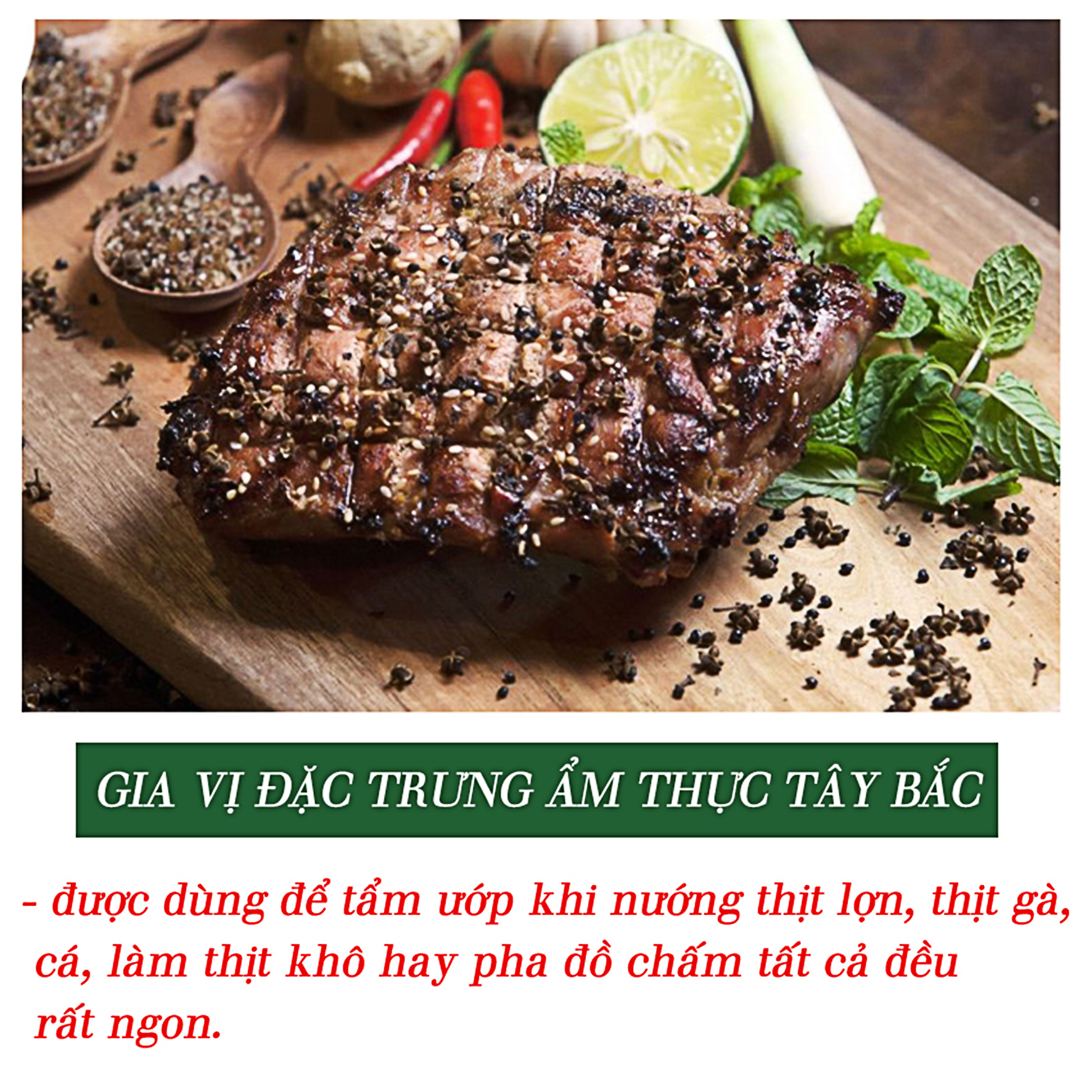 HẠT MẮC KHÉN 200g chuẩn vị Tây Bắc, thơm lừng
