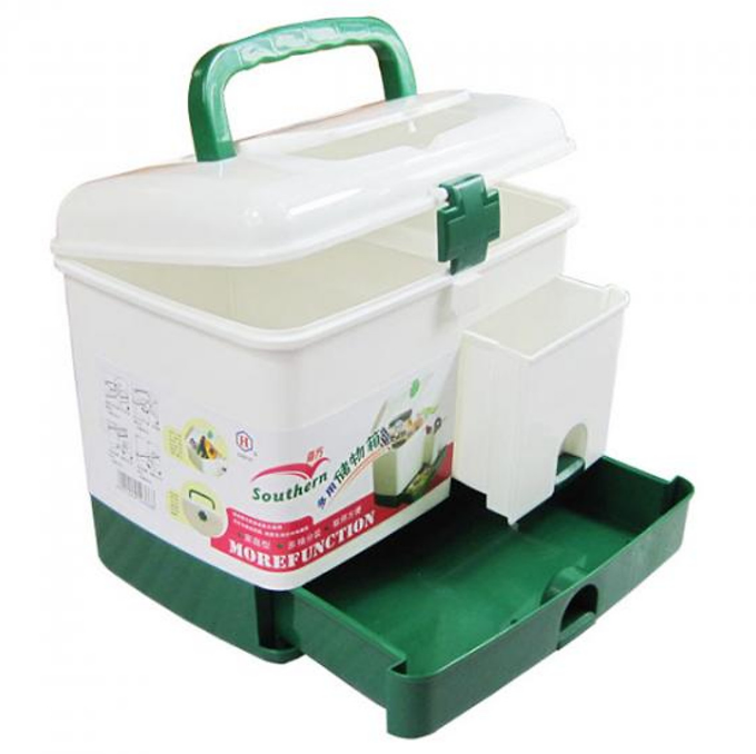 Tủ thuốc y tế gia đình di động 3 tầng