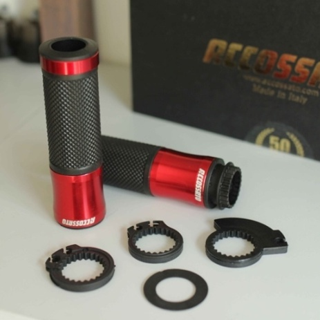 Tay nắm ống ga Accossato - Home Motorcycle Workshop