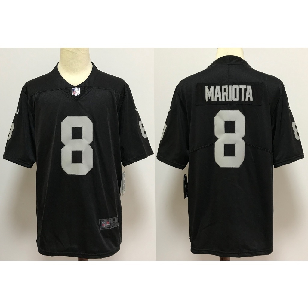Áo bán chạy nhất Men's NFL Jersey Embroidery Sportswear Clothing Las Vegas Raiders Team Jersey Shield Collar Shirt Quick Dry