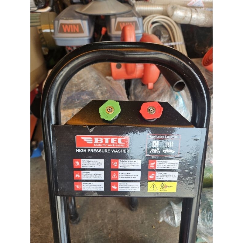 Máy Rửa Xe Áp Lực Cao BTEC BT3700ST