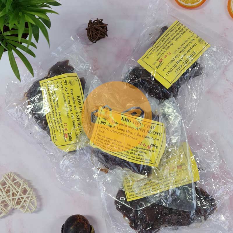 Thịt kho tiêu chay Ánh Dương gói 200g