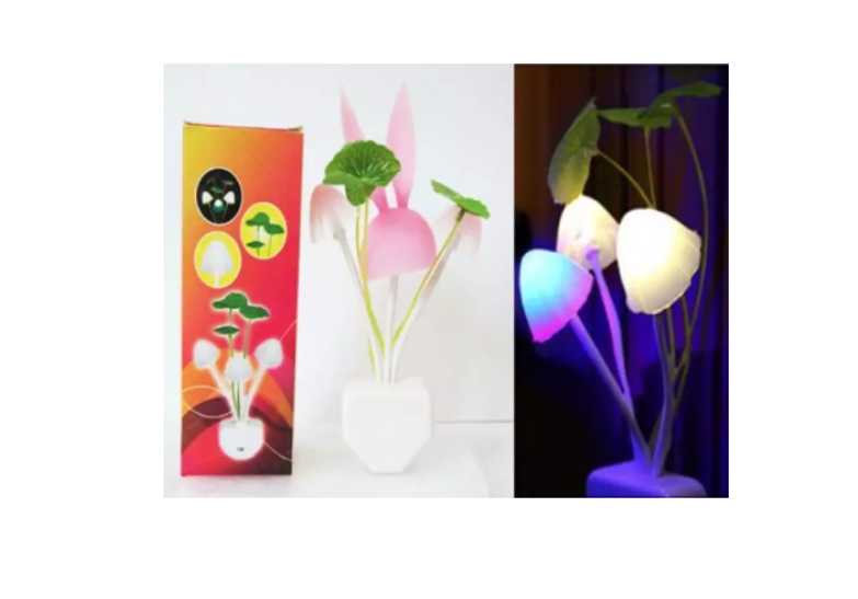 Đèn ngủ cảm ứng ánh sáng hình nấm