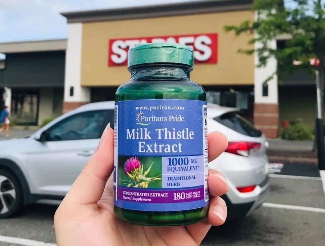 MILK THISTLE EXTRACT 1000MG 180 viên