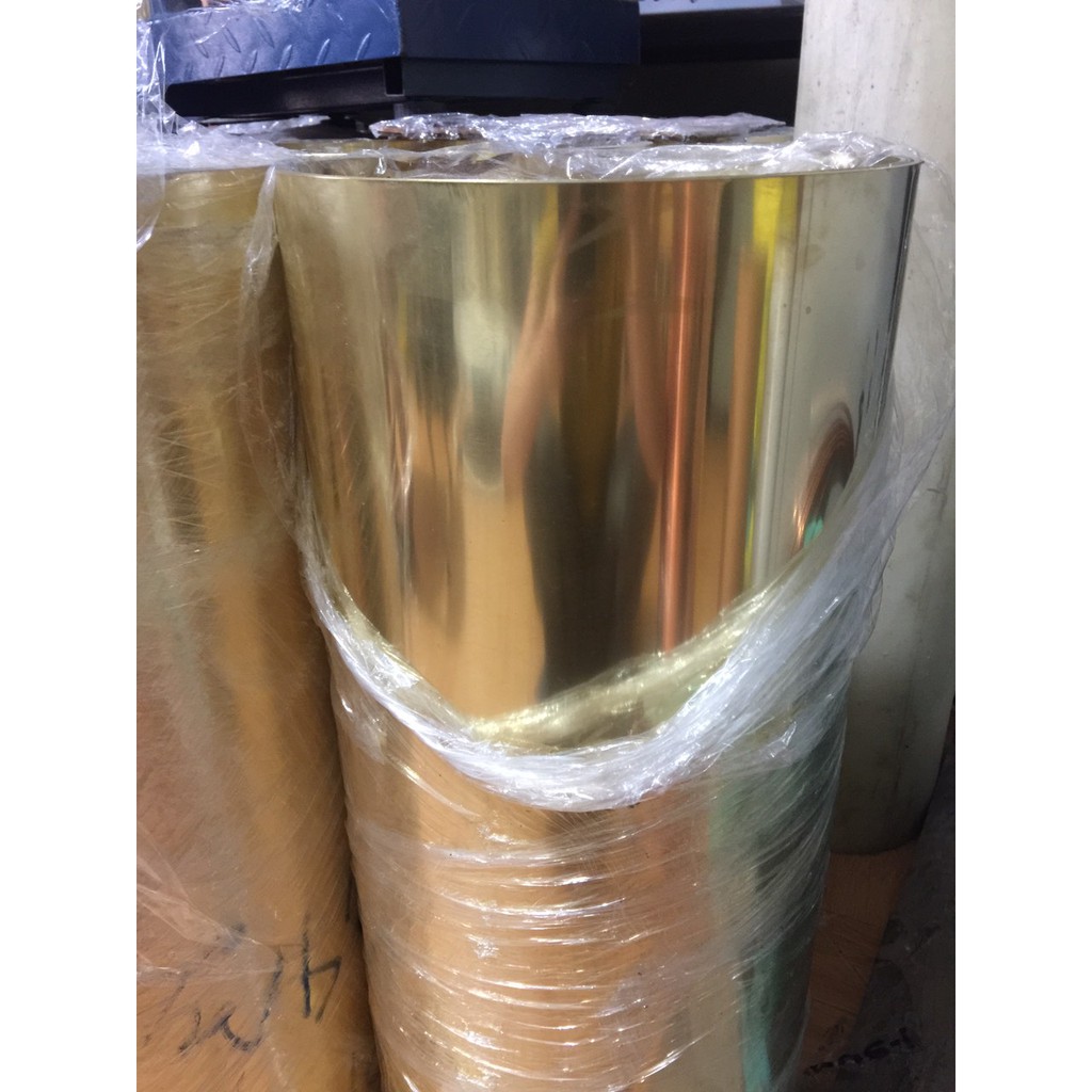 Đồng Tấm Vàng 0.3mmx600x600mm(Dài x Rộng x Cao)