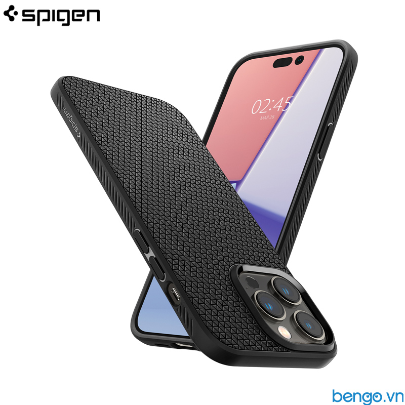 Ốp Lưng iPhone 15 Pro Max/15 Pro/14/14 Plus/14 Pro/14 Pro Max SPIGEN Liquid Air