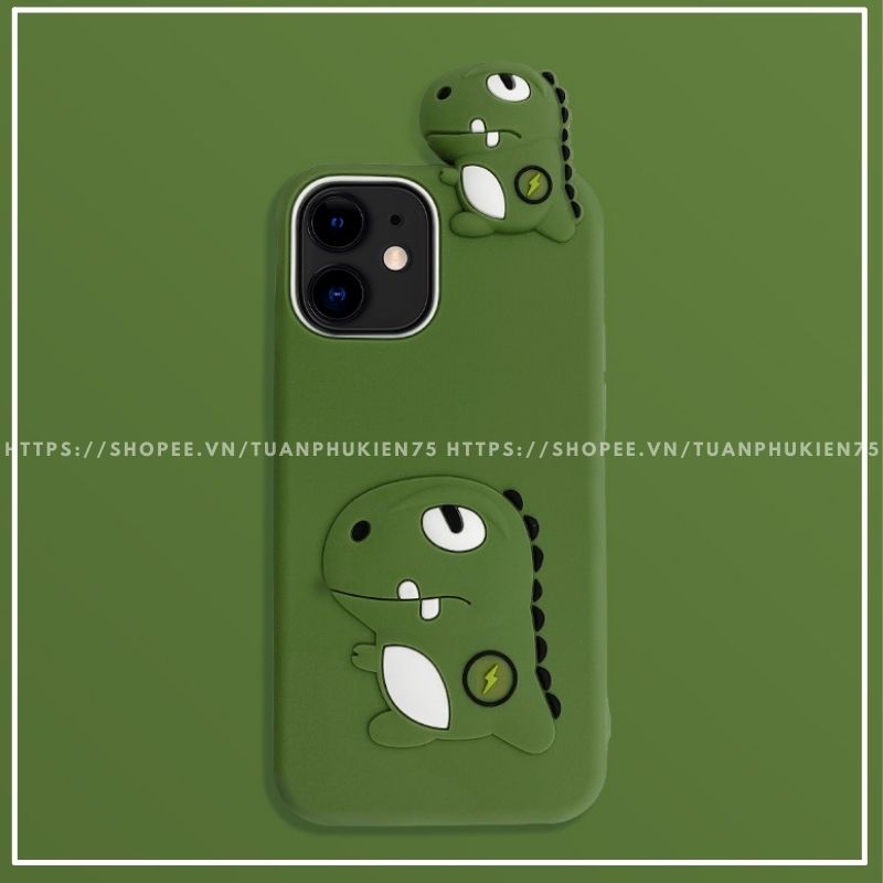 [Siêu Sale] Ốp Lưng Iphone ⚡ ⚡ Ốp SIlicon Iphone KHỦNG LONG TIA SÉT