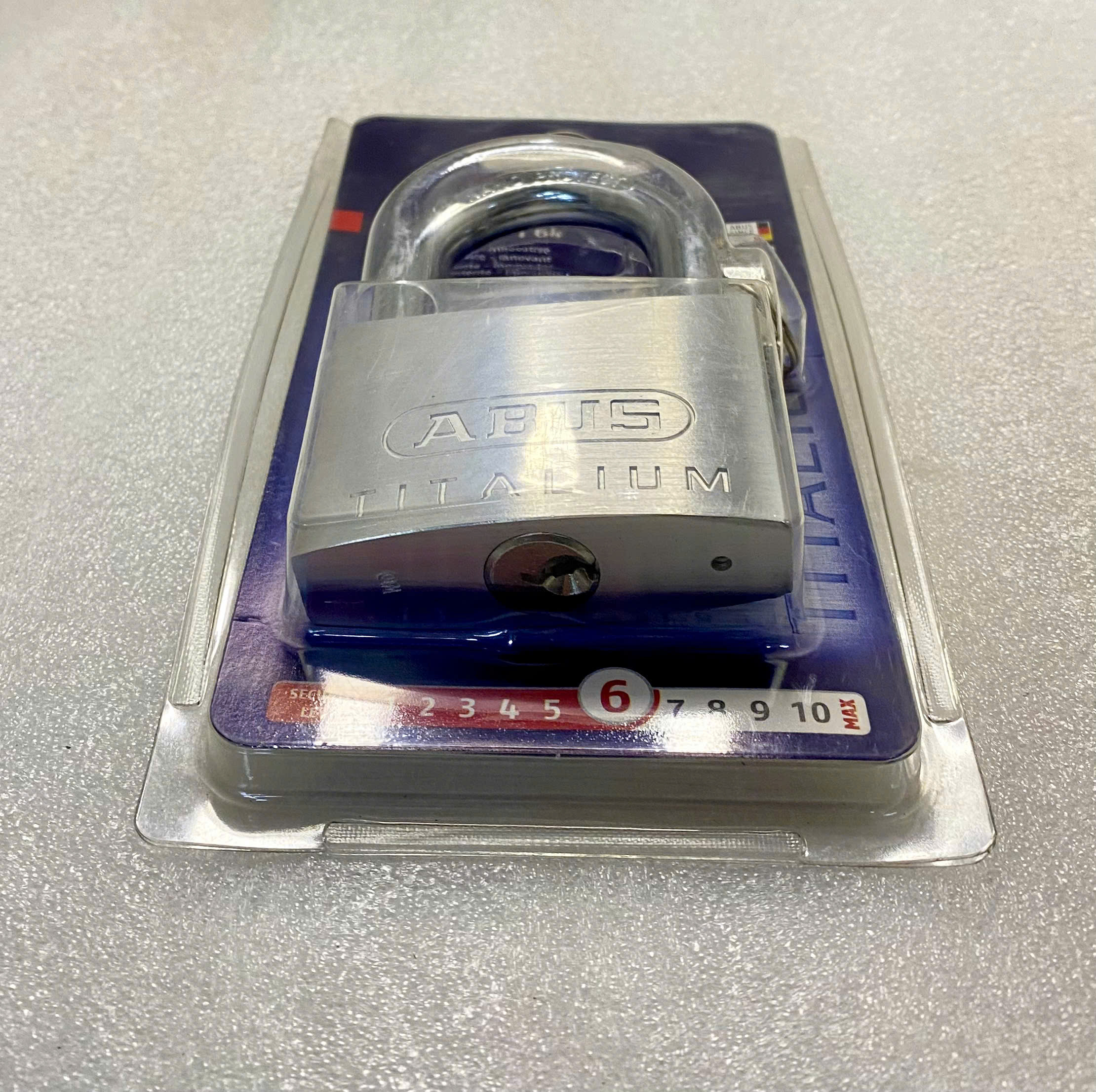 [HCM]ABUS 64Ti/60 TITALIUM KHOÁ ABUS 64TI 60MM BẤM 4 CHÌA CAO CẤP CHỐNG CƯA CẮT CHỐNG DÒ CHÌA KHOÁ ĐỨC TOP ĐẦU
