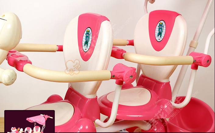 Xe đạp cho bé 3 bánh đôi 9027