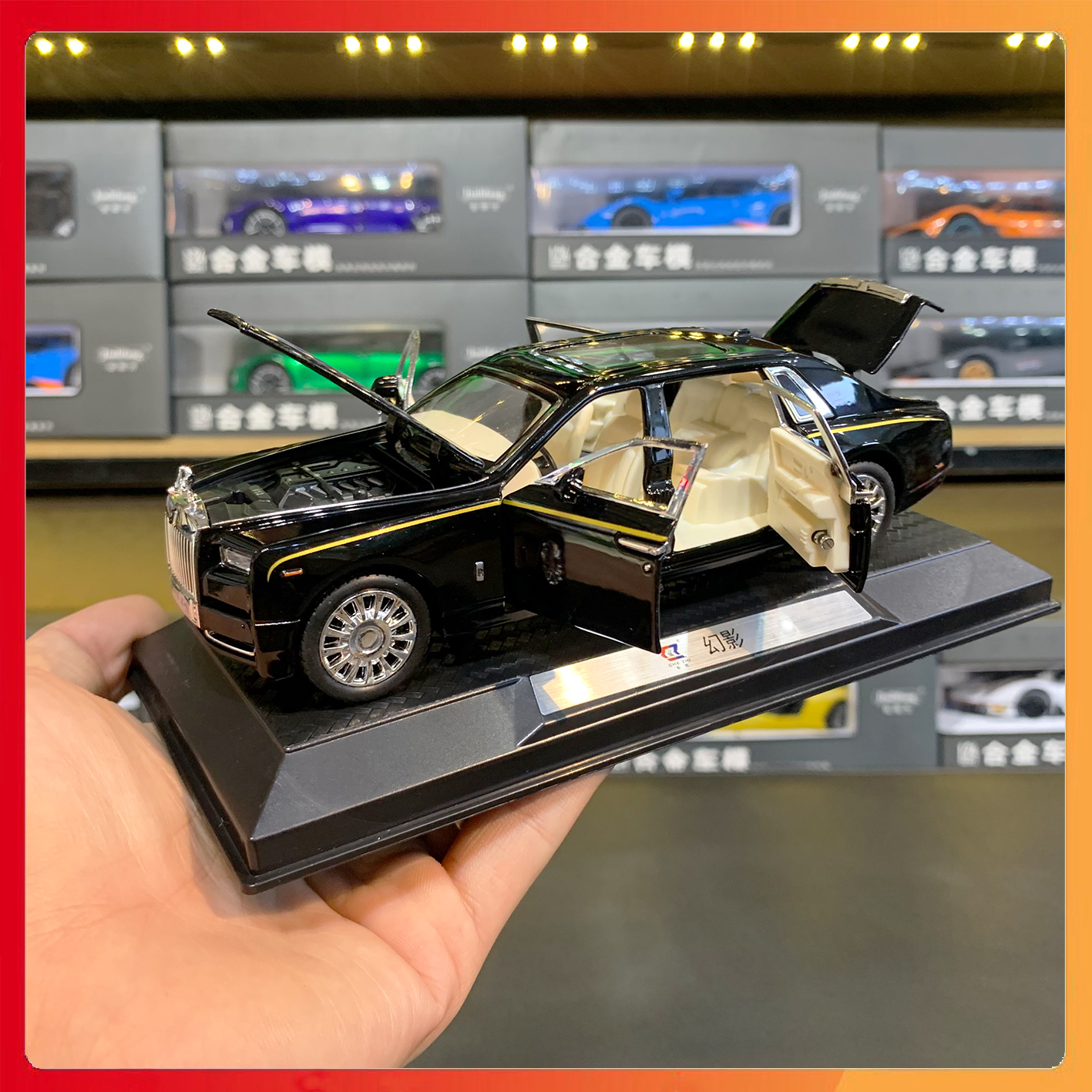 Mô hình xe Rolls-Royce Phantom VIII tỉ lệ 1:32 hãng CHEZHI
