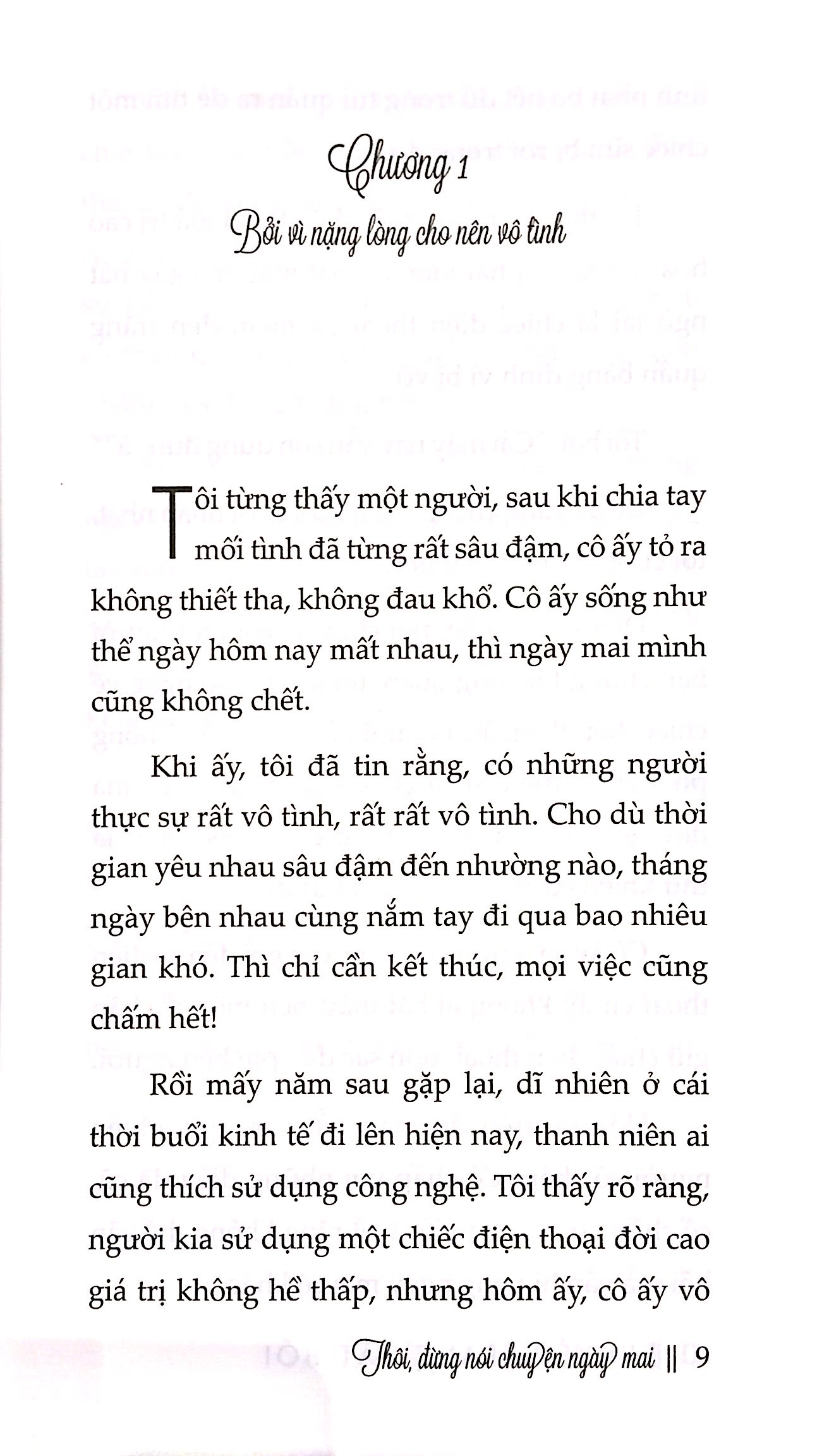 Fahasa - Thôi, Đừng Nói Chuyện Ngày Mai