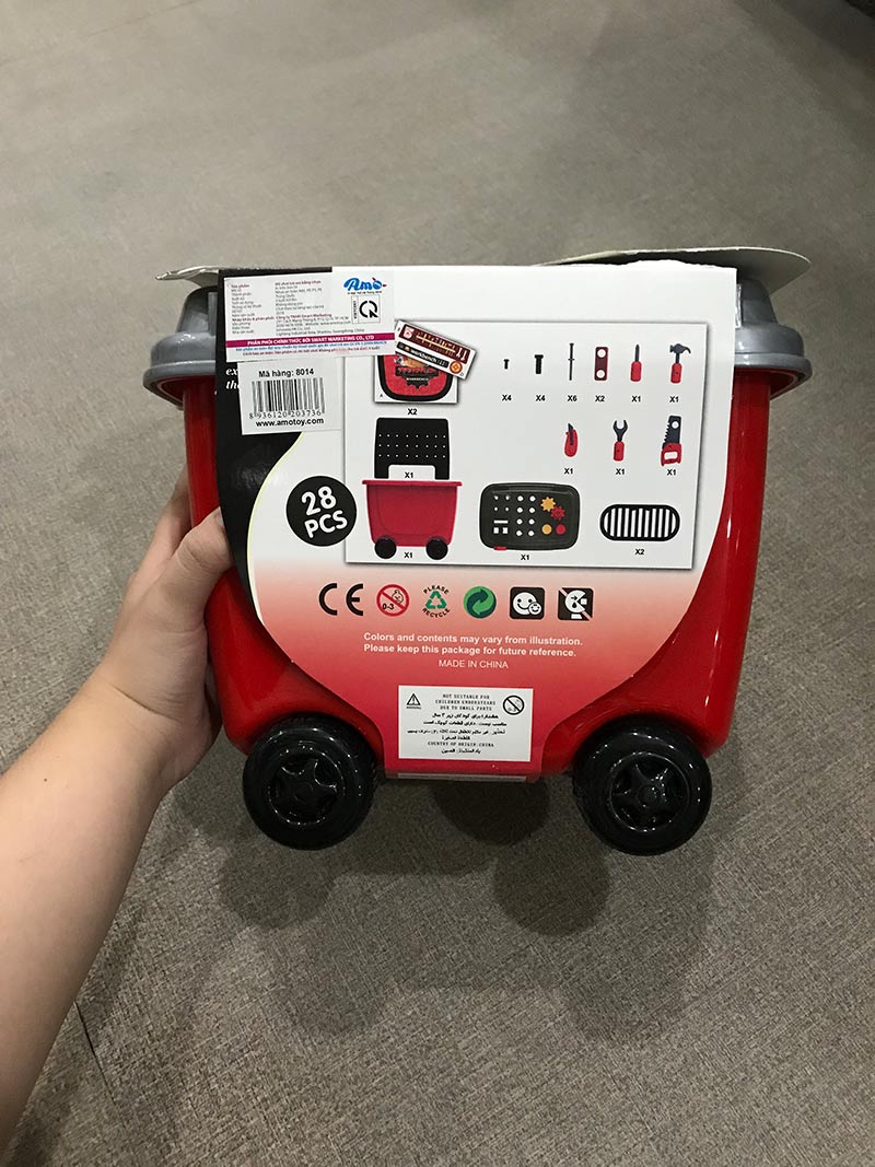 Fahasa - Bộ Xe Đẩy Dụng Cụ Sửa Chữa - 8014