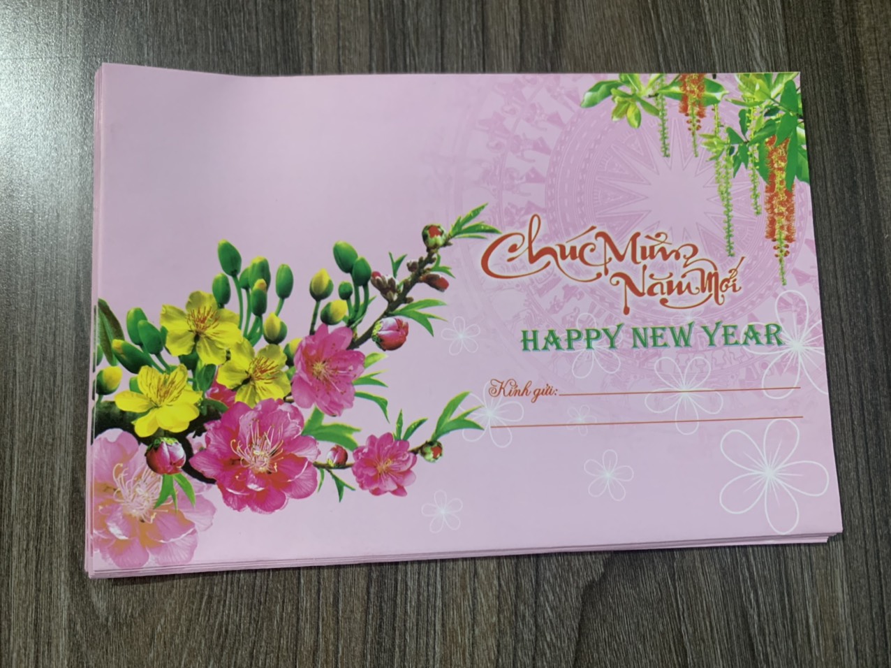 set 10 Phong Bì Chúc Mừng Năm Mới
