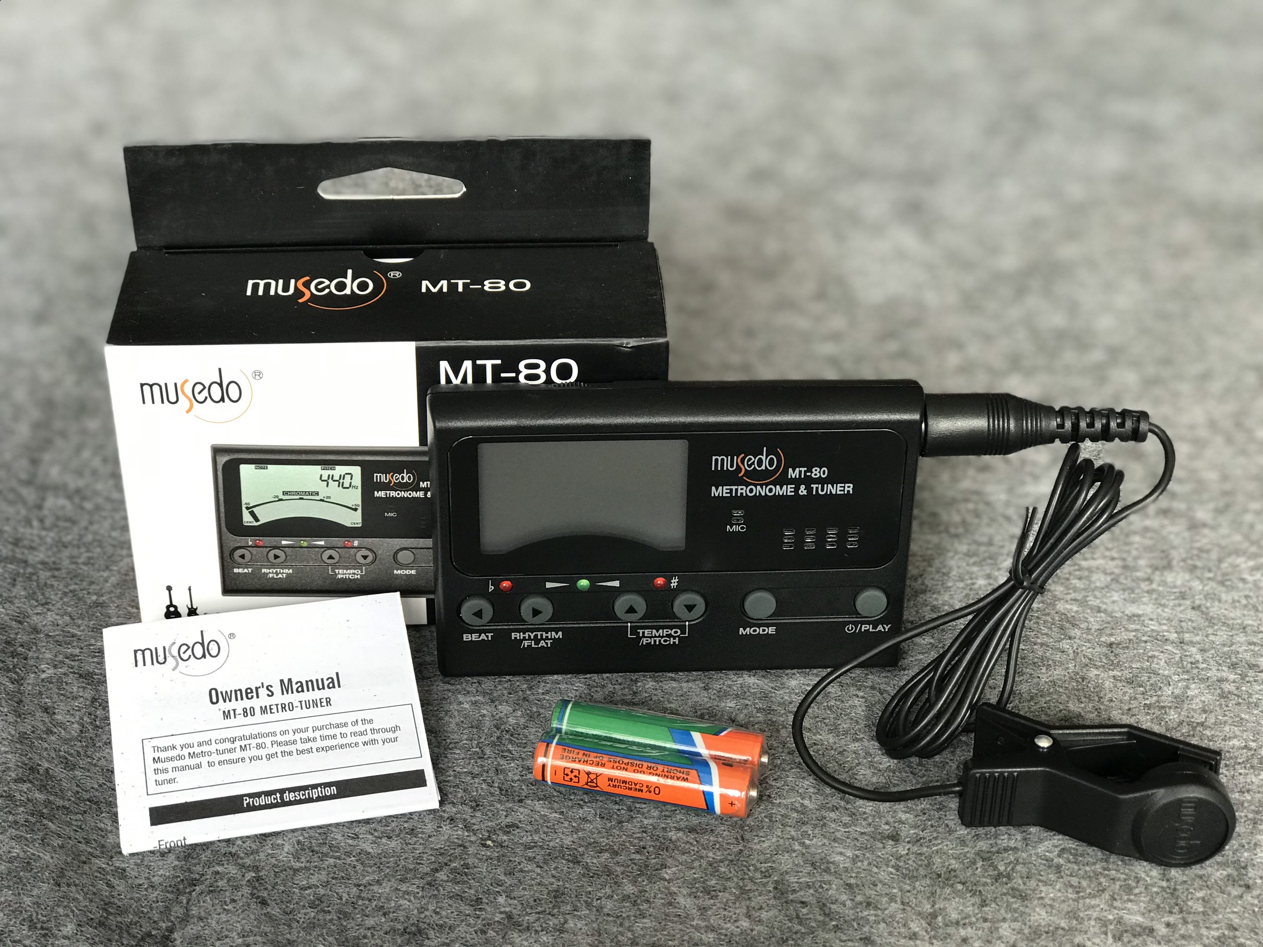 Metronome tuner Mt80