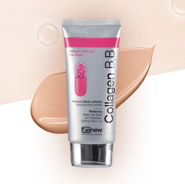 Kem trang điểm BENEW BB Collagen Whitening