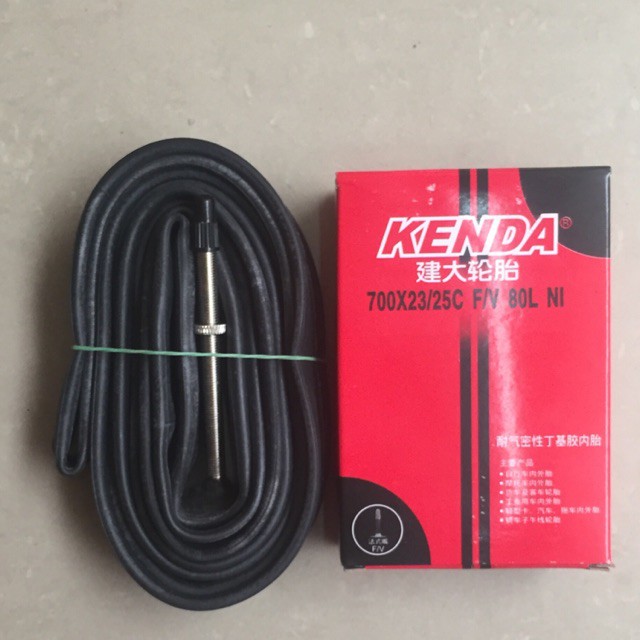Săm xe đạp Kenda 700x23c van dài 60, 80mm