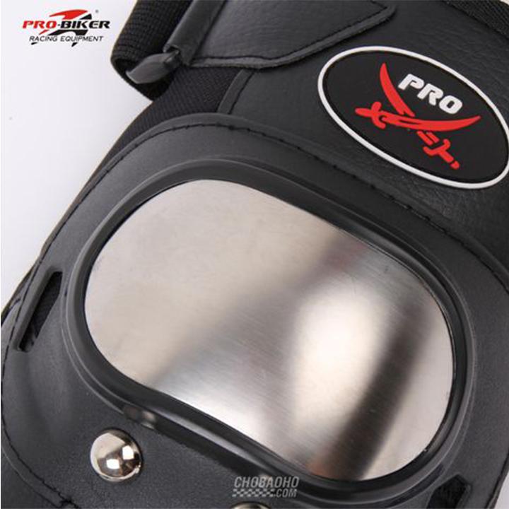 [HCM]BỘ GIÁP PROBIKER INOX NGẮN TRỌN BỘ 4 MÓN