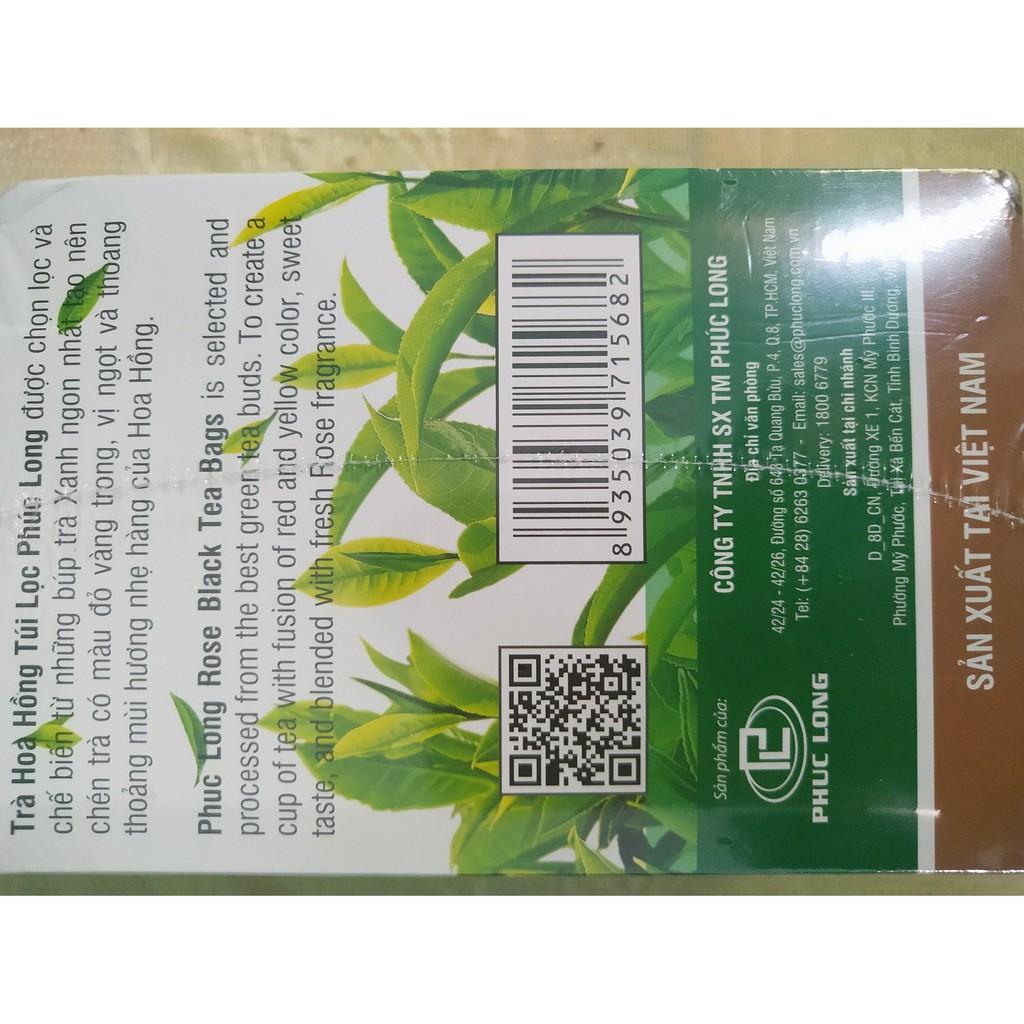 <LUÔN CÓ SẴN HÀNG> Trà Hoa Hồng Túi Lọc - Phúc Long Coffee & Tea