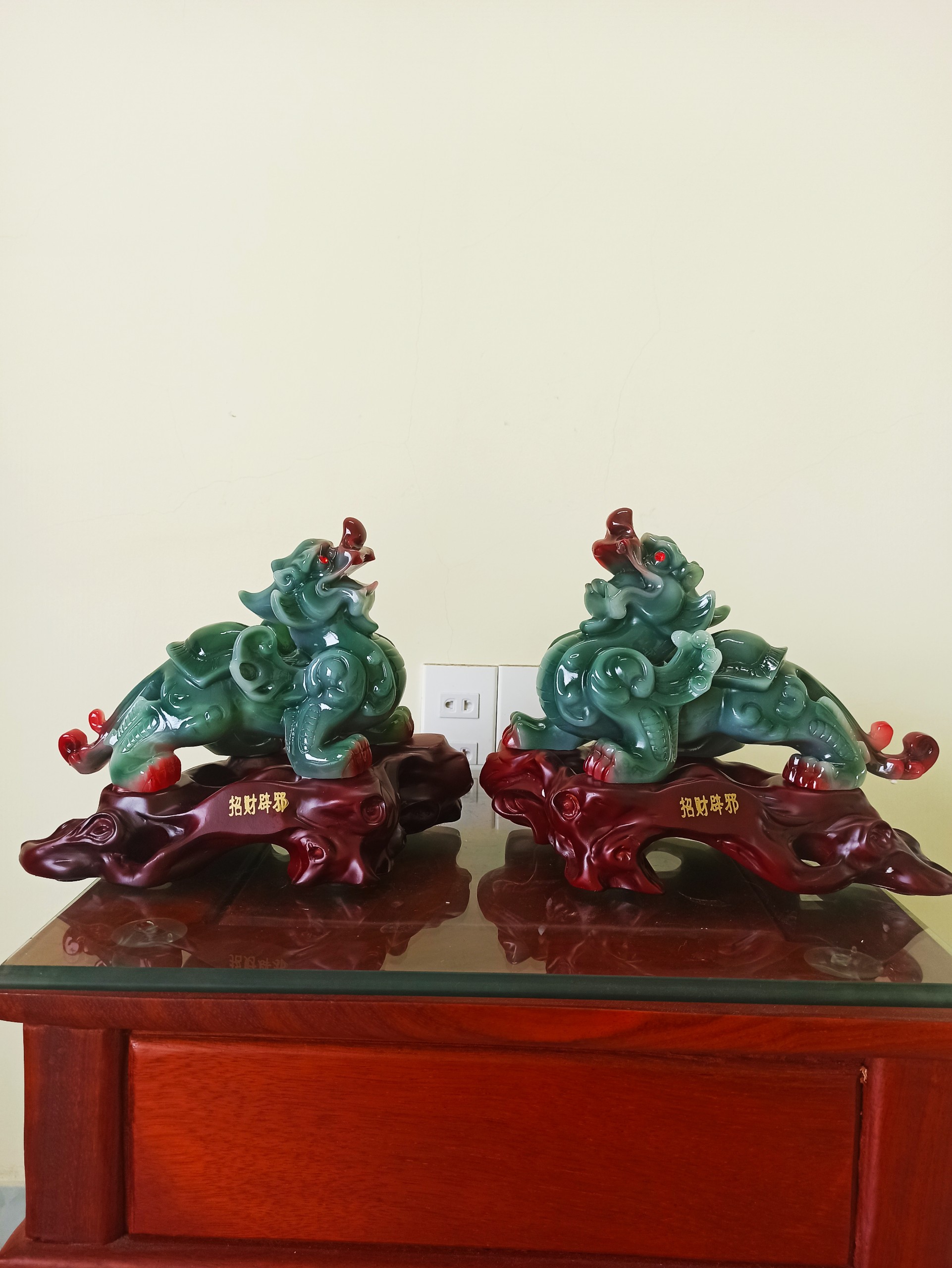 Cặp tỳ hưu tài lộc song hành