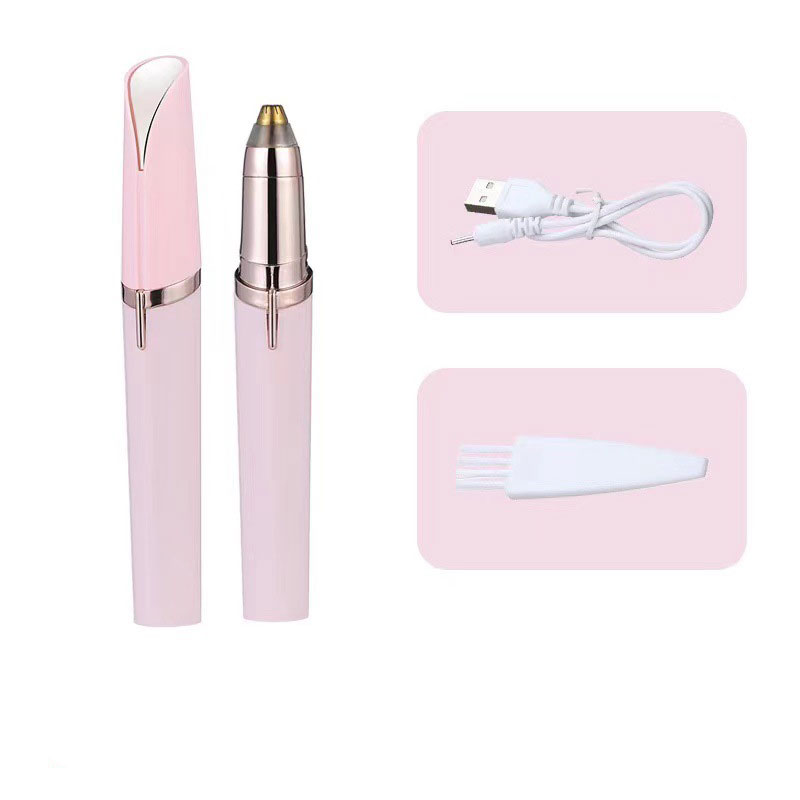 Electric eyebrow trimmer pen