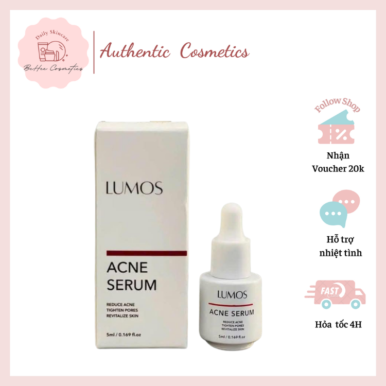 Serum LUMOS ACNE Loại Bỏ Mụn, Mờ Thâm