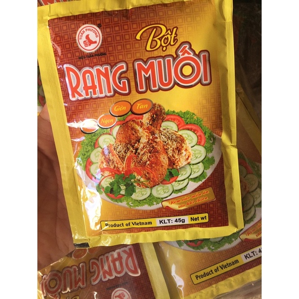 Bột rang muối đóng gói 45g