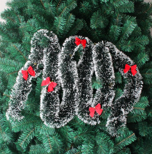 Dây ĐUÔI CHỒN trang trí Noel - giáng sinh dài 2m dày 9cm ( 2 màu )