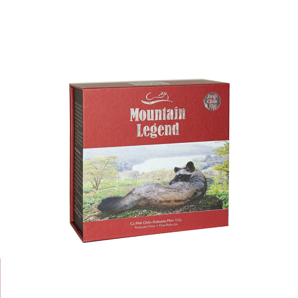 Cà phê chồn phin giấy Robusta Hộp 75 gam