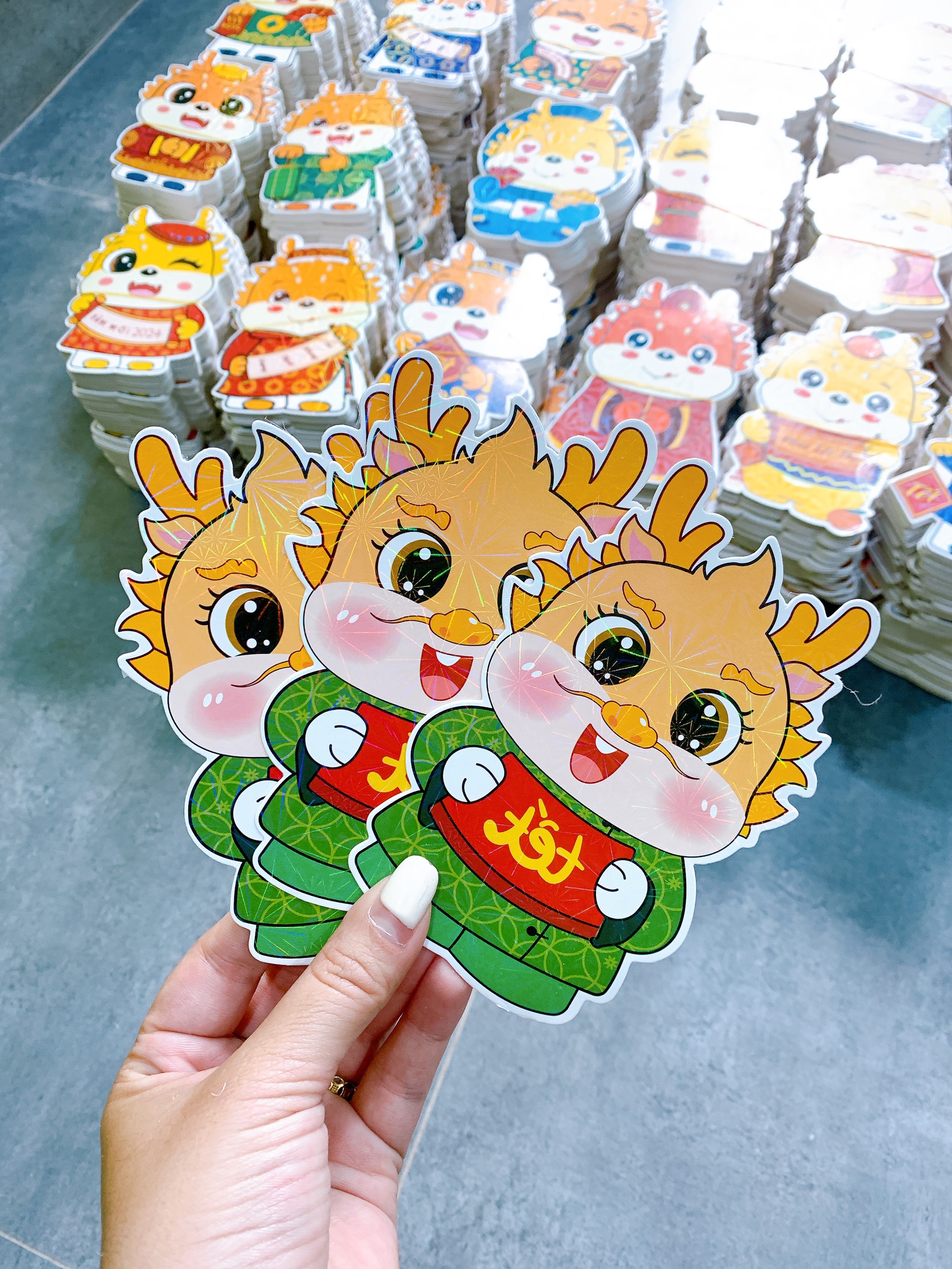 10 Bao lì xì chibi hoạt hình siêu hot