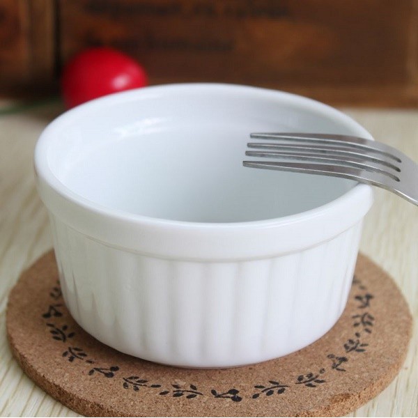 Khuôn Ramekin Trắng Nhỏ