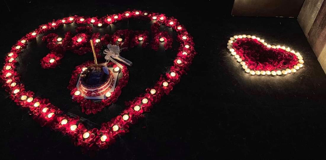 Nến Tealight trang trí màu đỏ