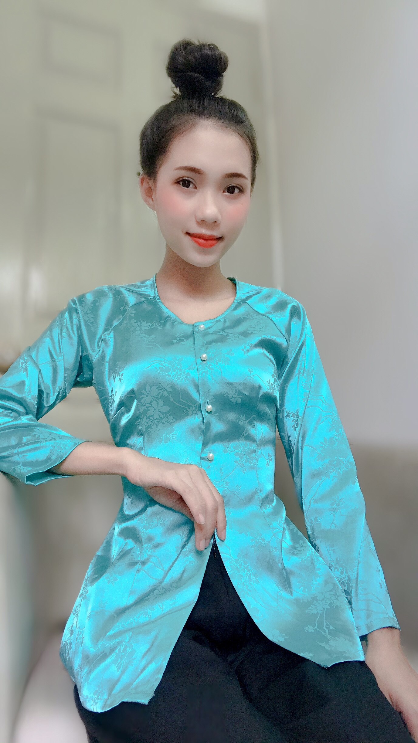 ÁO BÀ BA GẤM (KÈM QUẦN)