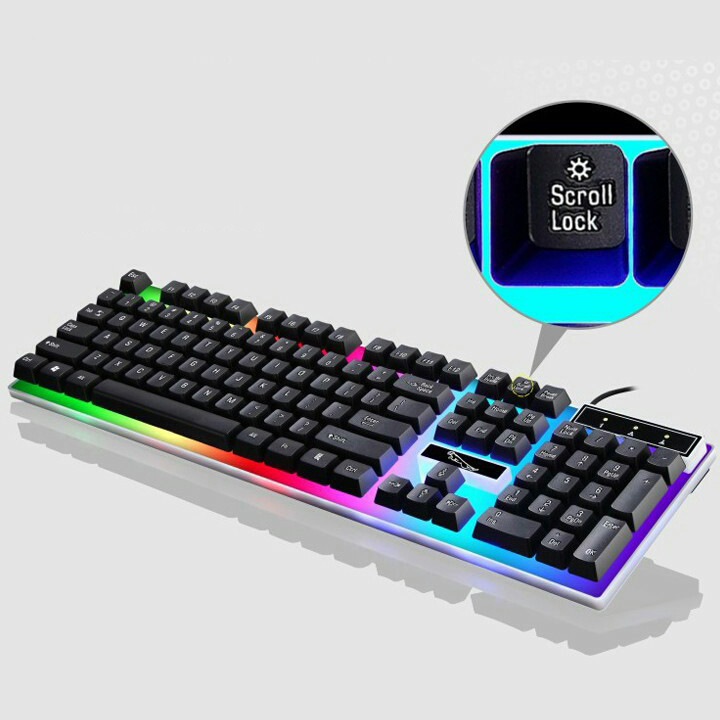 Bàn phím LED giả cơ cho game thủ G21