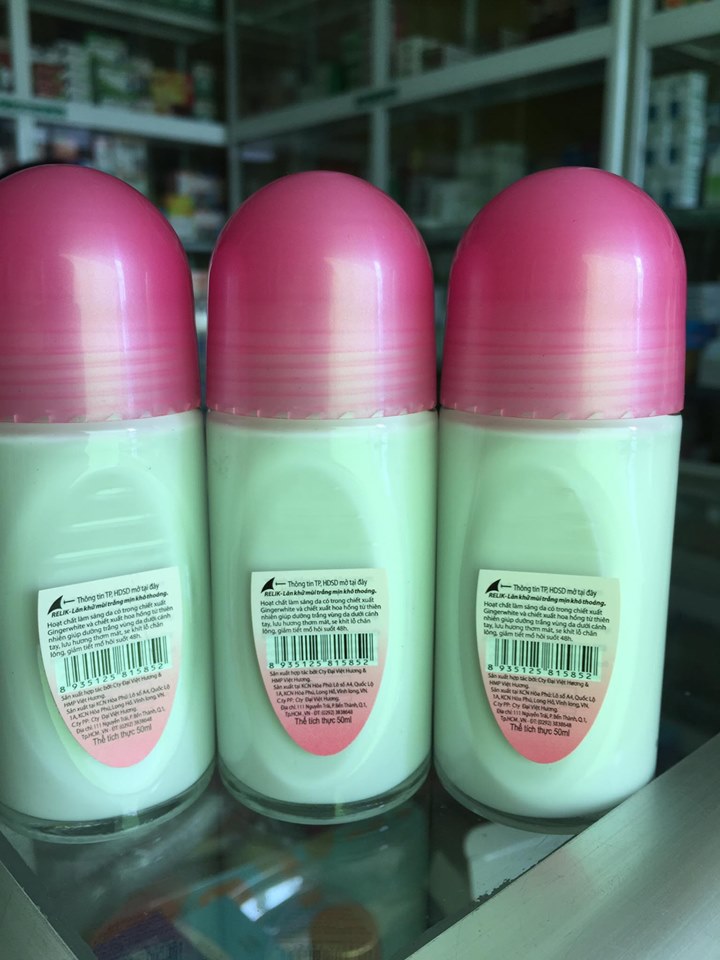Lăn khử mùi Relik 50ml