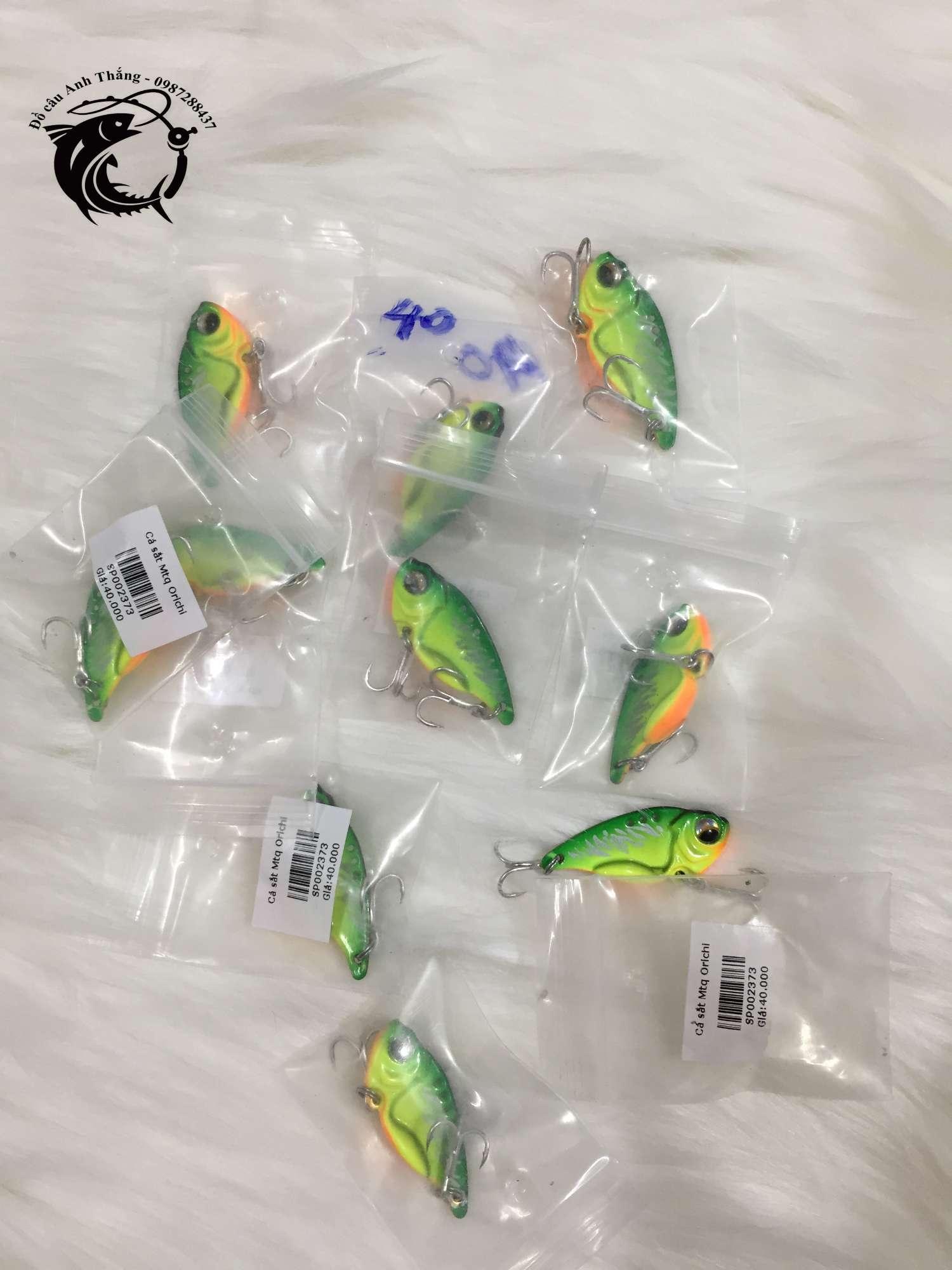 ORICHI mồi cá sắt, mồi Lure full lưỡi BKK