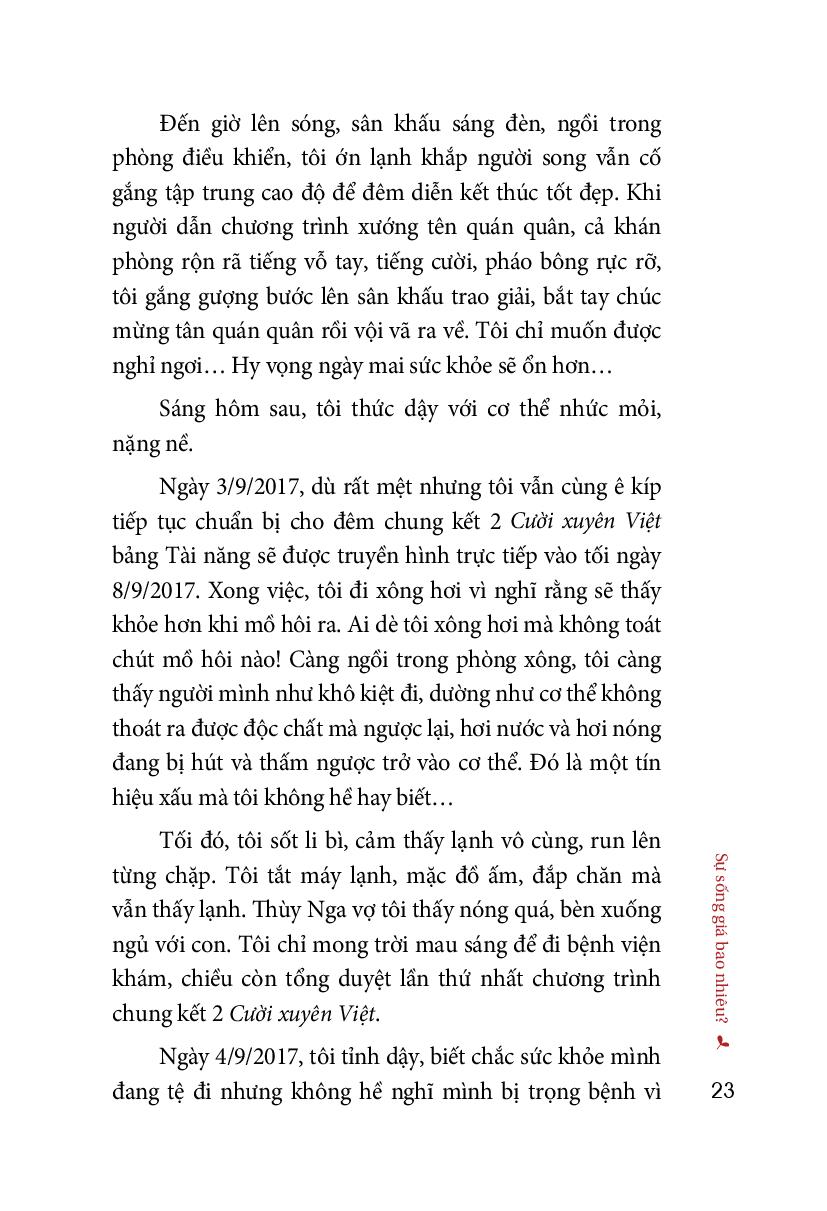 Fahasa - Sự Sống Giá Bao Nhiêu?