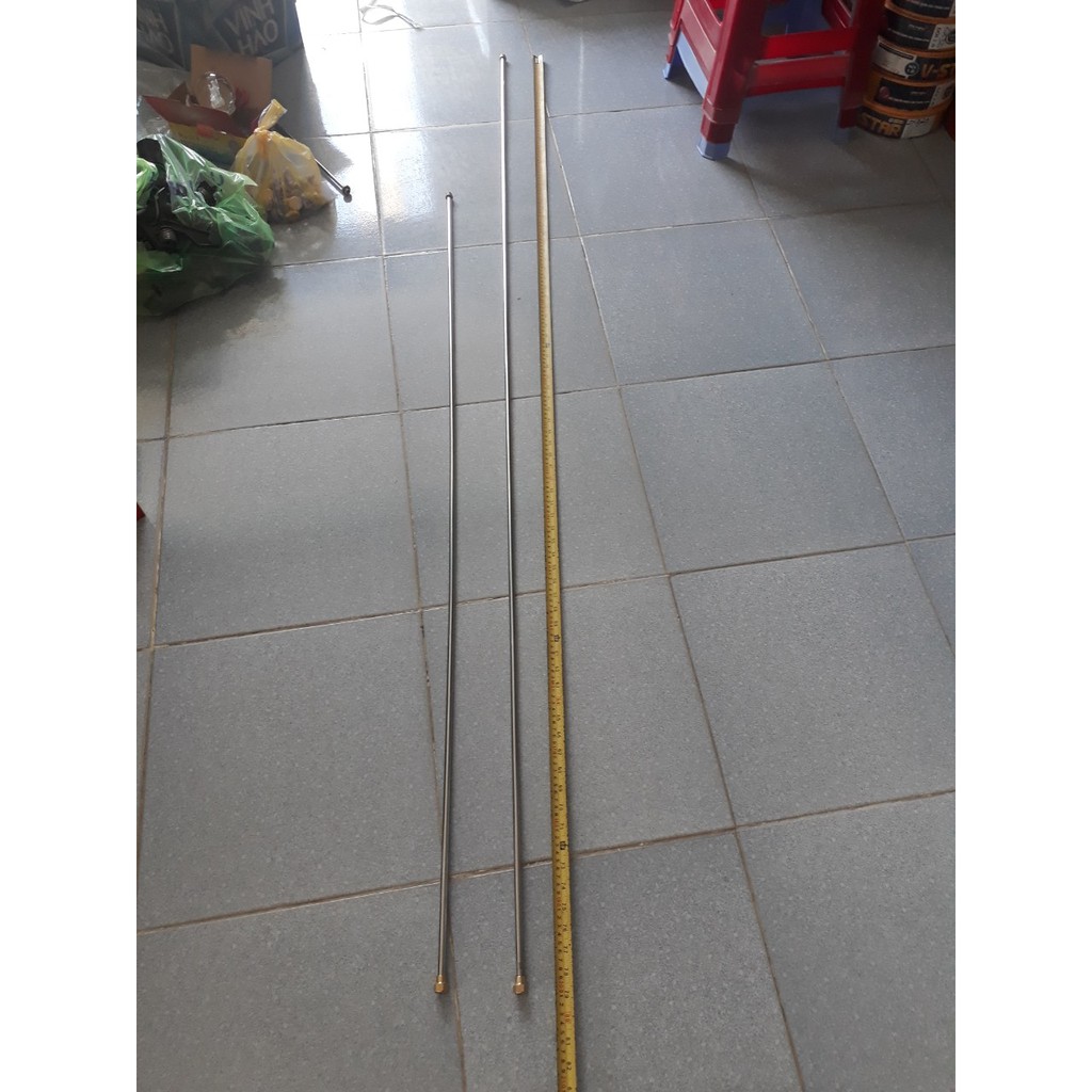 Cần Inox dài 1 mét 5 - 2 mét cần phun trừ sâu cà phê 2m, dừa, cây kiểng dùng cho bình điện và bình bơm từ 4 lít