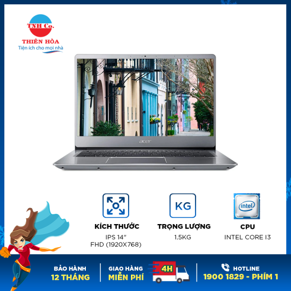 Bảng giá [Trả góp 0%]Laptop Acer Swift SF 314-56-38UE (NX.H4CSV.005) Phong Vũ
