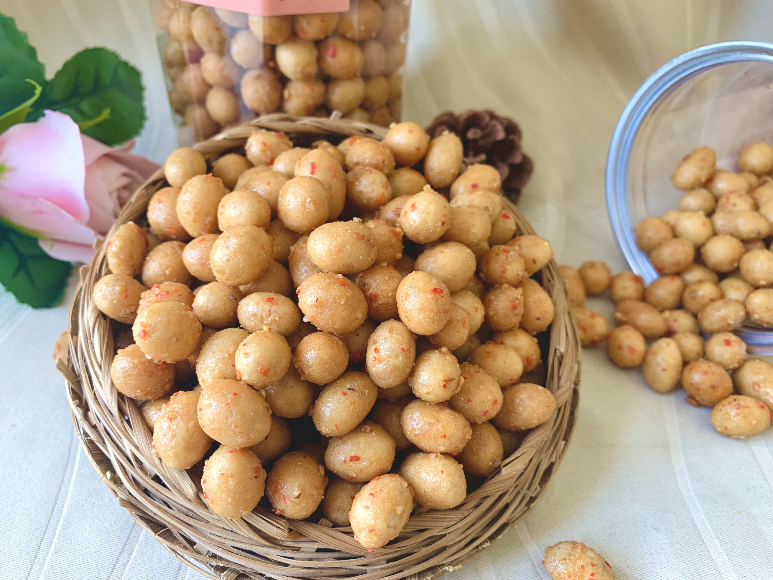 Đậu Phộng Da Cá Tỏi Ớt 500g 2c Mart