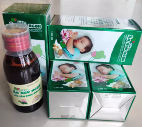 Siro Ăn ngủ ngon yến sào kingpharm