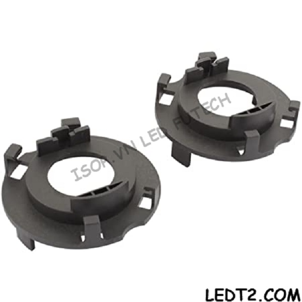 [LEDT2 ISOP] Chân cài, chân phụ, adapter cho đèn LED chân H7 [Số lượng: 1 cặp]