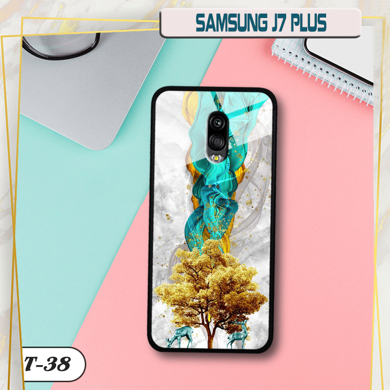 Ốp kính 3D SAMSUNG GALAXY J7 PLUS