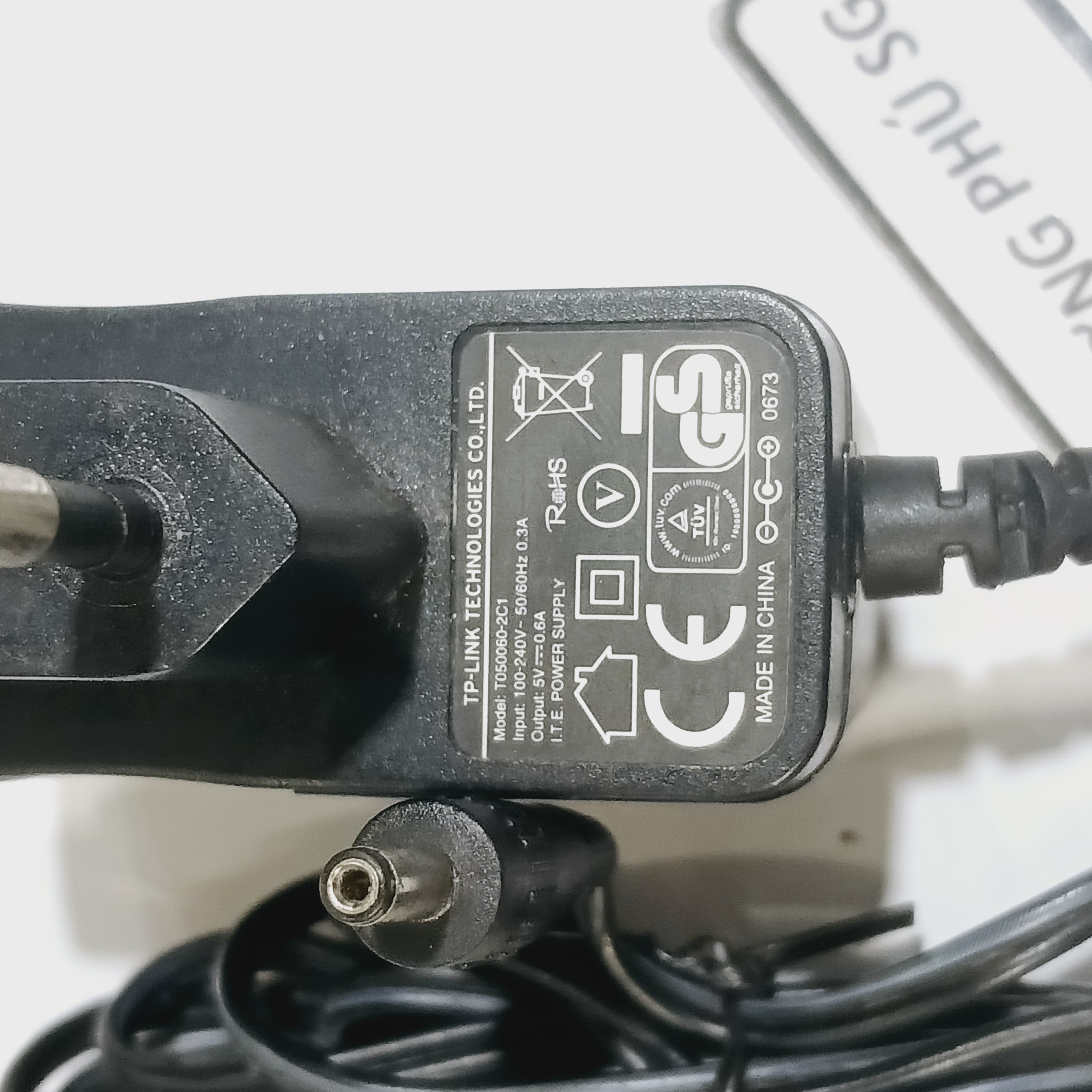 Nguồn adapter tp link dc 5v - 0.6a / zin